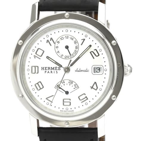Hermès Clipper GMT Power Reserve CL2.810 White Men's